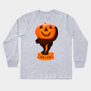 Halloween Blowmold Kids Long Sleeve T-Shirt